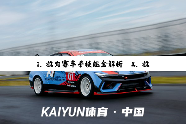 今日科普|1. 拉力赛车手技能全解析
